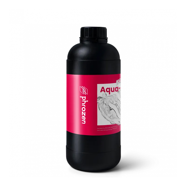 Phrozen Aqua Clear - фотополимерная смола, прозрачная, 1 кг | Phrozen (Тайвань)