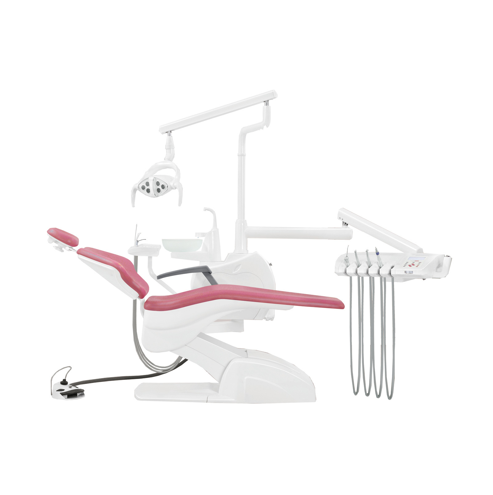 QL-2028 New (Pragmatic) Установка стоматологическая с нижней подачей со скайлером, Guangzhou Fengdan Medical Equipment Co (Китай)
