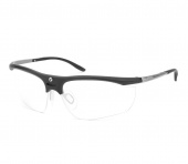Kruder Active black - с фиксированным расстоянием 2.5x - 420 мм, лупы бинокулярные FLIP-UP с измененным межзрачковым расстоянием на очковой оправе | KRUDER optik (Австрия)