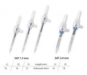 Файлы эндодонтические SAF - длина 21 мм, диаметр 1,5 мм, 5 шт. | ReDent Nova (Израиль)