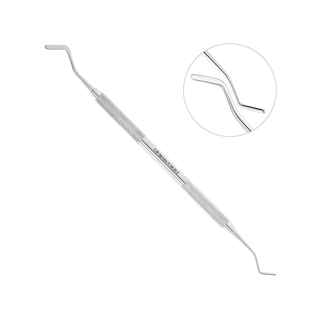 Гладилка комбинированная со штопфером, 2,5-1,5 мм | HLW Dental Instruments (Германия)