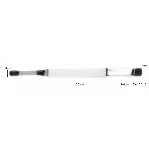 Распатор Seldin, 20 см, 12,0-13,0 мм., HLW Dental Instruments (Германия)