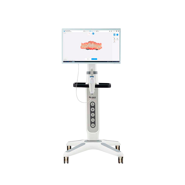 Стойка мобильная для интраорального сканера Runyes со встроенными моноблоком и сканером | Runyes (Китай)