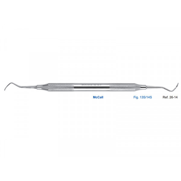 Скейлер парадонтологический McCall, форма 13S/14S, ручка диаметр 8 мм
