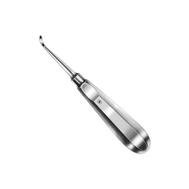 HSA 677-73 - элеватор левый Miller-Apexo 73 для нижних корней, 2 мм | Karl Hammacher GmbH (Германия)