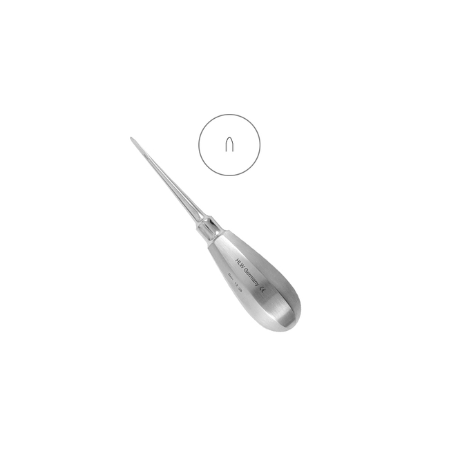 Элеватор Bein, прямой, 2 мм (13-3B) | HLW Dental Instruments (Германия)
