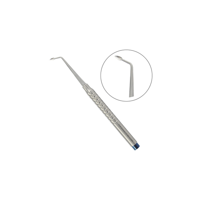 Элеватор мини изогнутый, правый, 3 мм, щечный, язычный | HLW Dental Instruments (Германия)