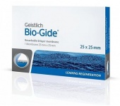 BIO-GIDE 25х25 мм, резорбируемая двухслойная барьерная мембрана | Geistlich Pharma (Швейцария)