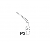 Tool-Kit Scaler P3 - насадка изогнутая влево для удаления поддесневых отложений к скалеру Vector Paro | Durr Dental (Германия)