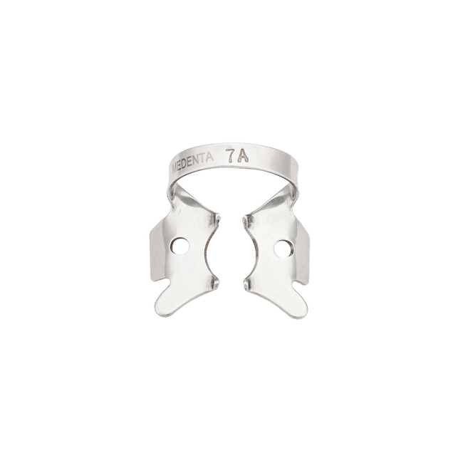 129-201 - крепление для Раббер Дам Медента, для верхних моляров, со слегка фестончатыми щечками | Medenta Instruments Co. (Пакистан)