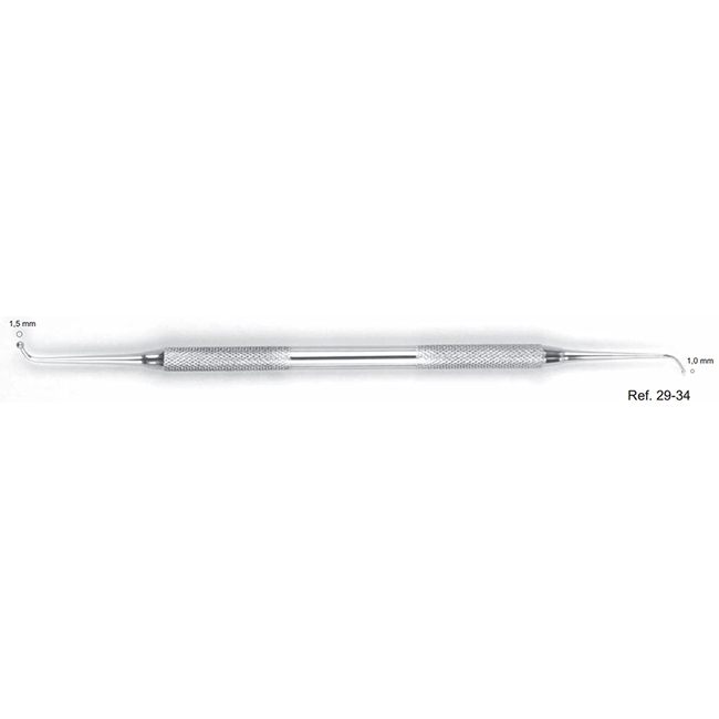 Штопфер двусторонний, шарик-шарик, 1,5-1,0 мм | HLW Dental Instruments (Германия)