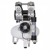 Remeza КМ-24.OLD15Д - безмасляный компрессор для одной стоматологической установки, с осушителем мембранного типа, с ресивером 24 л, 120 л/мин | Remeza (Белоруссия)