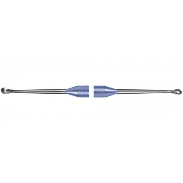 11-03 - ложка кюретажная прямая большая 2,8/3,3, Экрадент (Россия)