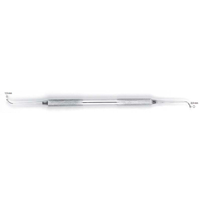Штопфер двусторонний, шарик-шарик, 1,5-2,0 мм | HLW Dental Instruments (Германия)