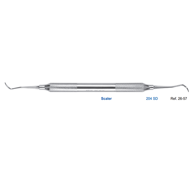 Скейлер пародонтологический, форма 204 SD, ручка диаметр 8 мм | HLW Dental Instruments (Германия)