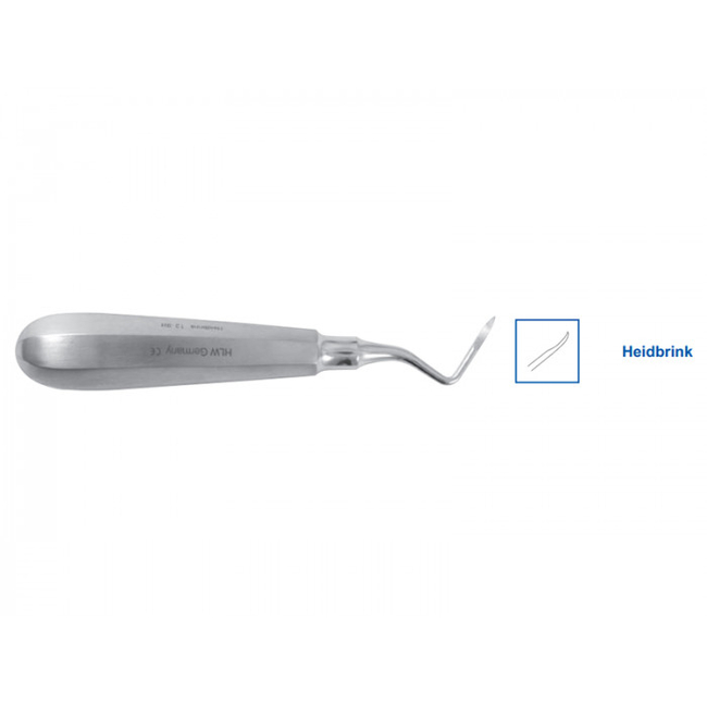 Элеватор Heidbrink, правый, 2,5 мм | HLW Dental Instruments (Германия)