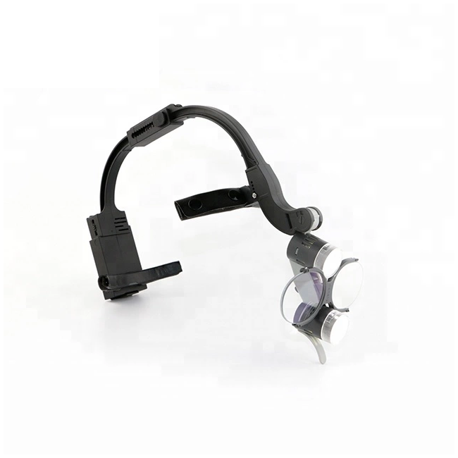 ITS-11 - бестеневой налобный осветитель в комплекте с линзами, 100000 люкс , межзрачковое расстояние 62 мм | ITS (Россия)