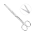 Ножницы хирургические, острый/тупой, 145 мм | HLW Dental Instruments (Германия)