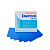 Blue Latex Dental Dams - коффердам без запаха, синий цвет, 152*152 мм, 36 шт. | Sanctuary Health (Малайзия)