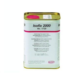 Isofix 2000 - средство для изоляции гипса от гипса, 1л | Renfert (Германия)