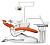 Стоматологическая установка SONZ Z-CHAIR 300 в мягкой обивке, оранжевый