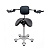 Salli Twin Ergorest with Stretching Support - эргономичный стул-седло для работы с микроскопом | Salli (Финляндия)