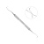 Кюрета пародонтологическая Gracey, форма 11/12, ручка CLASSIC, диаметр 10 мм | HLW Dental Instruments (Германия)
