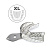 Ложка слепочная нижняя с перфорацией, XL | HLW Dental Instruments (Германия)