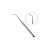 Элеватор мини изогнутый, правый, 3 мм, щечный, язычный | HLW Dental Instruments (Германия)