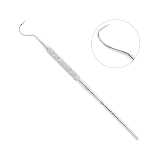 Зонд односторонний жесткий, форма 23 | HLW Dental Instruments (Германия)