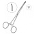 Зажим хирургический с зубчиками изогнутый Kocherklemme, 15 см., HLW Dental Instruments (Германия)