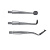 Насадки для коронкоснимателя 16-5 (комплект из 3-х штук), HLW Dental Instruments (Германия)