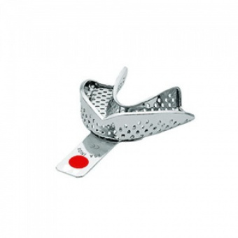 Ложка слепочная нижняя малая (S) с перфорацией с бортиками