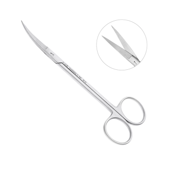 Ножницы хирургические изогнутые Joseph, 140 мм | HLW Dental Instruments (Германия)