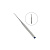 Элеватор мини изогнутый, 2,5 мм, нижняя челюсть (13-2MT) | HLW Dental Instruments (Германия)