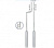 Остеотом bajonett, 3,5 мм | HLW Dental Instruments (Германия)