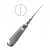Люксатор прямой удлиненный, 1,5 мм, HLW Dental Instruments (Германия)