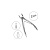 Щипцы для удаления зубов детские верхние премоляры (11-139B) | HLW Dental Instruments (Германия)