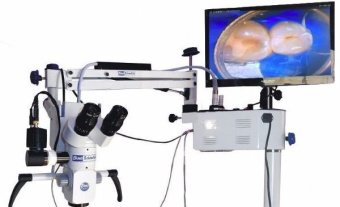 MICROSCOPE V3 Микроскоп с 3 ступенчатым  увеличением., Quale Vision (Индия)