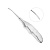 Люксатор изогнутый, 3 мм (13-14LX) | HLW Dental Instruments (Германия)