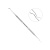 Гладилка обратная, жесткая, укороченная (29-11) | HLW Dental Instruments (Германия)