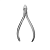 HSL 2830-12 - щипцы ортодонтические для проволок и лигатур, 125 мм | Karl Hammacher GmbH (Германия)