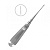 Люксатор прямой удлиненный, 2 мм, HLW Dental Instruments (Германия)