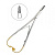 Иглодержатель клювовидный 14 см, HLW Dental Instruments (Германия)