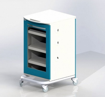 Т1 Тумба передвижная  для врача - имплантолога