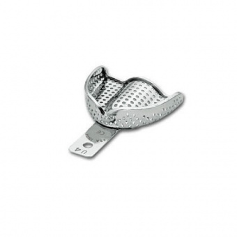 Ложка слепочная верхняя средняя (M) с перфорацией с бортиками, Asa Dental (Италия)