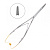 Иглодержатель хирургический Hoesl TC, 21 см, HLW Dental Instruments (Германия)