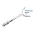 Роторасширитель, 18 см., HLW Dental Instruments (Германия)