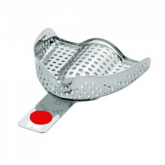 Ложка слепочная верхняя малая (S) с перфорацией с бортиками, Asa Dental (Италия)