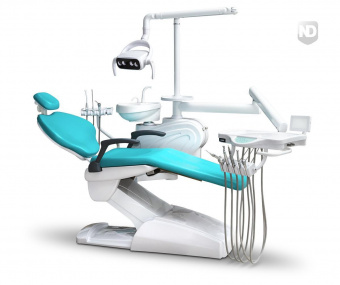 Mercury 330 Standart - стоматологическая установка с нижней/верхней подачей инструментов., Mercury (Китай)